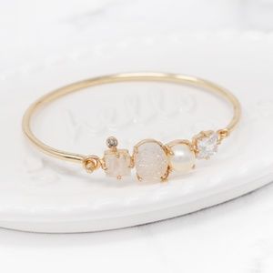 18K Gold Melinda Mist Bangle Bracelet